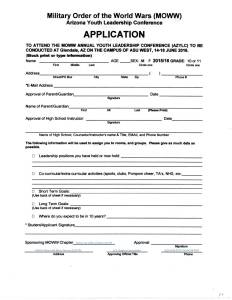 AZYLC 2016 - Blank Application Form Template (Prefilled Chapter Data Version)
